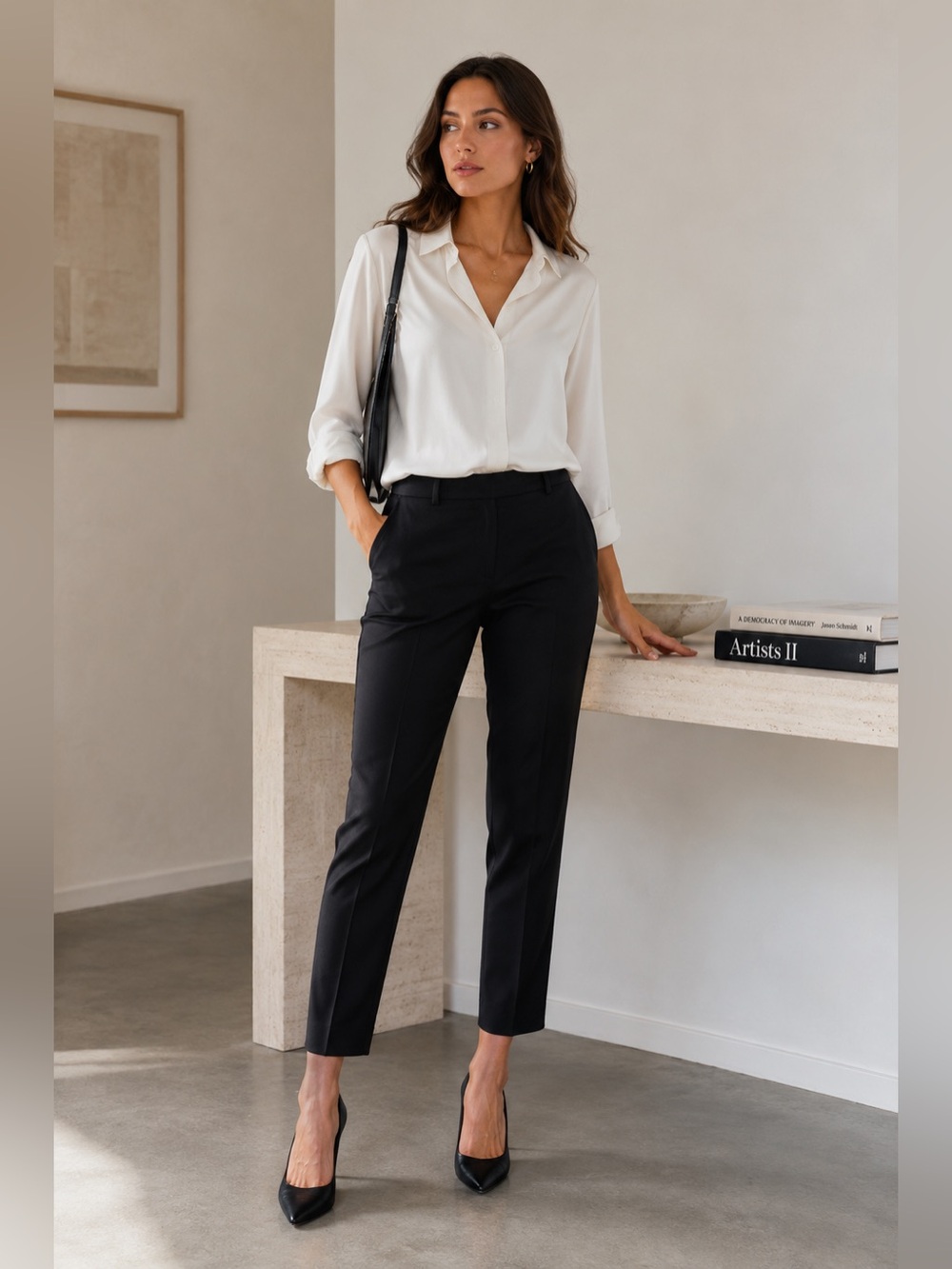 Theory Classic Black Pants